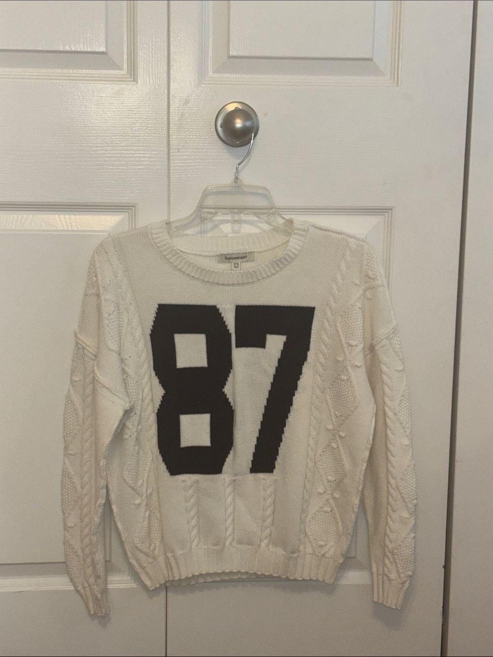 Francesca’s 87 knit sweater